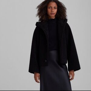 Club Monaco Black Teddy Jacket